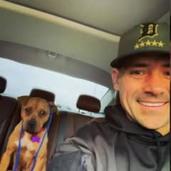 Detroit Police Officer Bravely Rescues Shivering Pit Bull Left Tied to a Porch in Freezing Cold