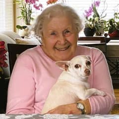 No One Wanted This Senior Dog Until a 100-Year-Old Woman Applied to Adopt Him