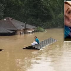 A Girl’s Brave Fight to Save Her Dog From Rising Flood Waters