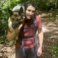 Dog With Shattered Leg Found In Woods Shows Quiet Trust That Breaks Hearts