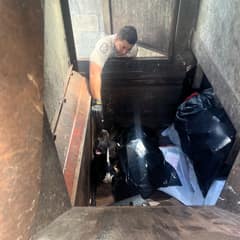 Left In A Trash Compactor, Daytona Was Too Weak To Save Himself Until Kind Hands Reached In