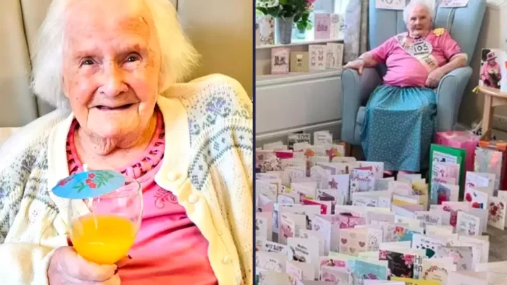 Care Home Celebrates Ada's Milestone Birthday with a Heartwarming Card Appeal