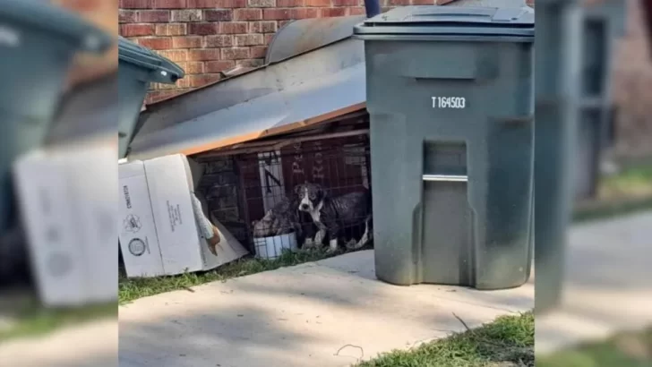 Three Abandoned Puppies Left In The Trash Begging For Help Get A Second Chance At Life