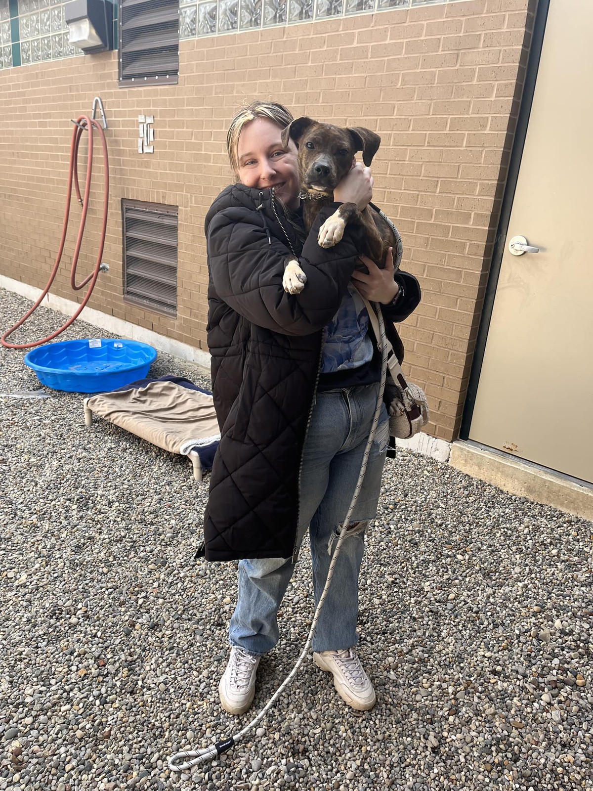 Tiny Joey Hid Beneath the Trees Until a Circle of Kindness Found Him - photo 4